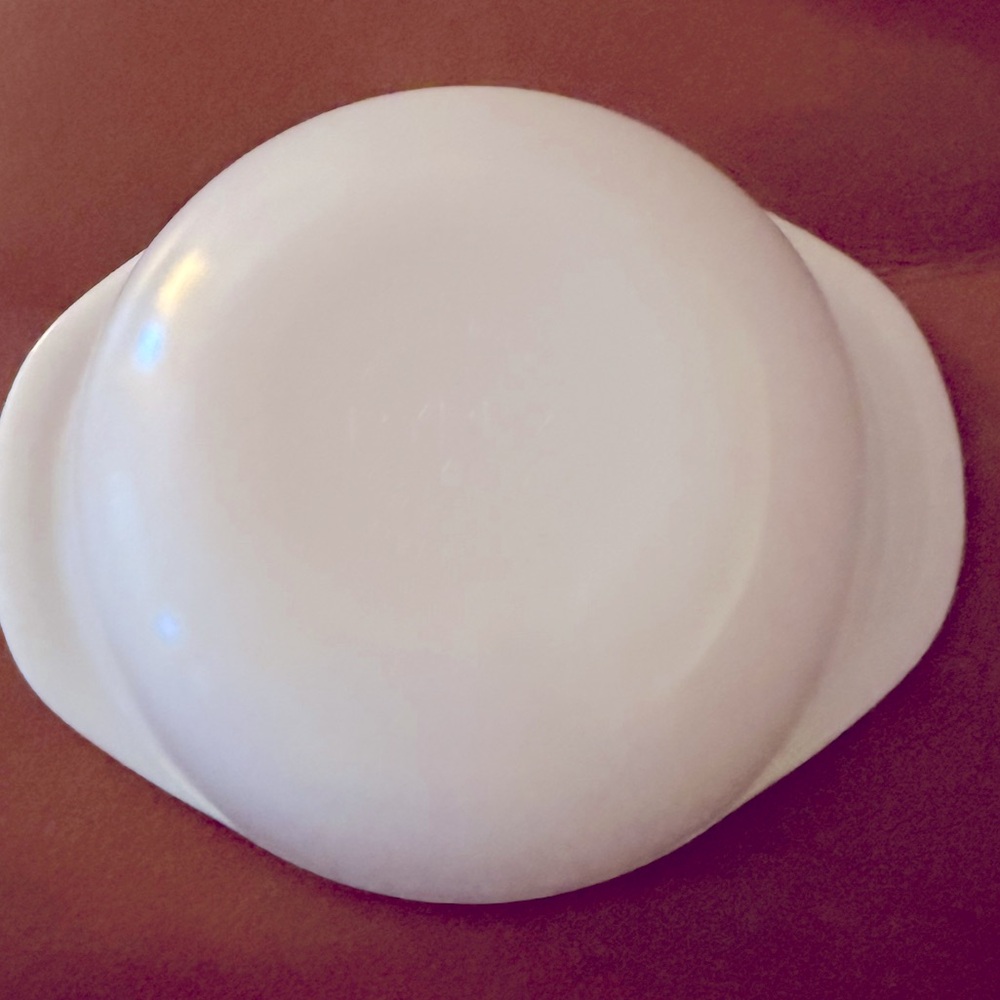 Vintage Pyrex 080 Round 8 oz. Casserole Bowl Dish Small Handles Baking Retro - Picture 4 of 9